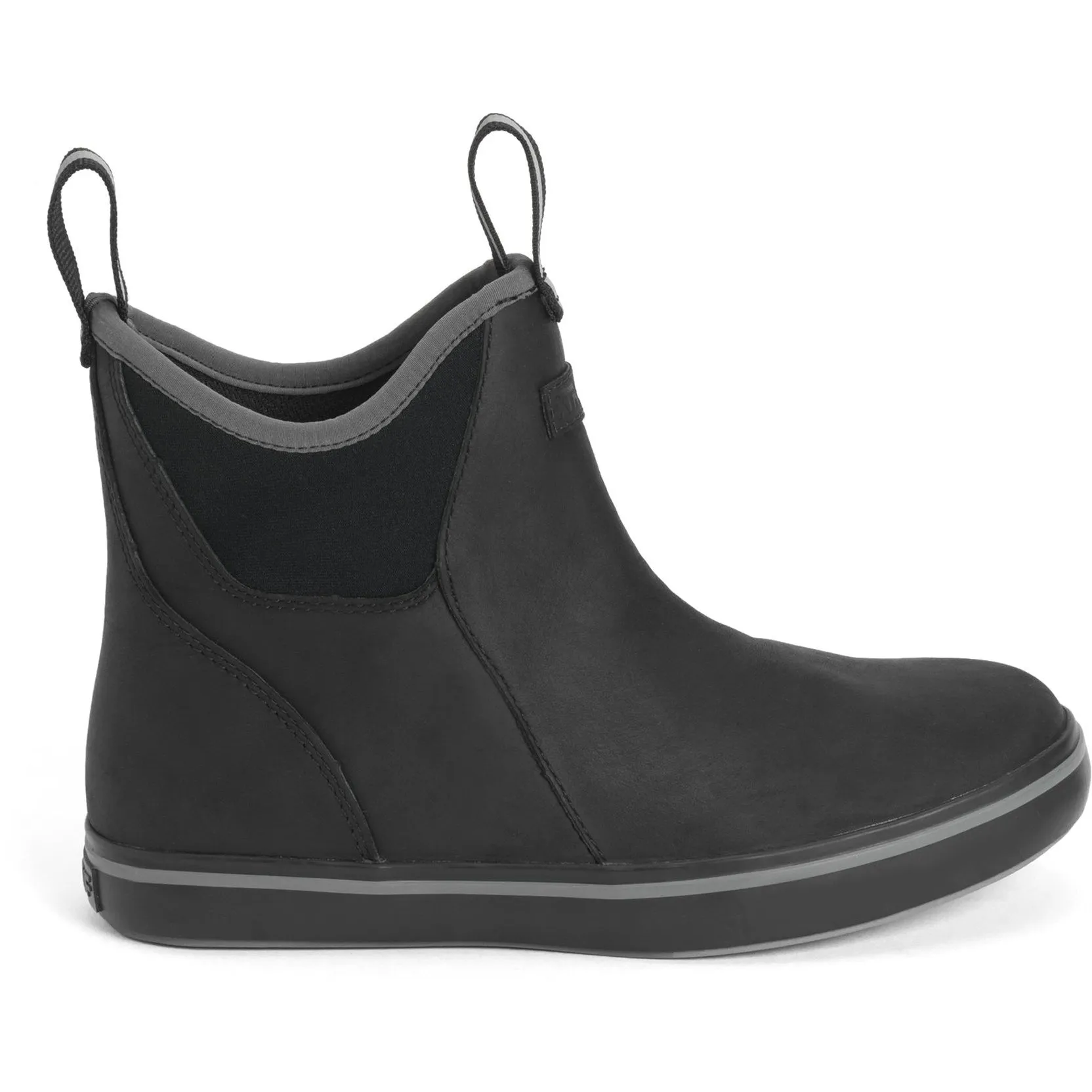 Xtratuf Women's Leather 6" Ankle Deck Waterproof Work Boot - Black - XWAL-000