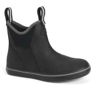 Xtratuf Women's Leather 6" Ankle Deck Waterproof Work Boot - Black - XWAL-000