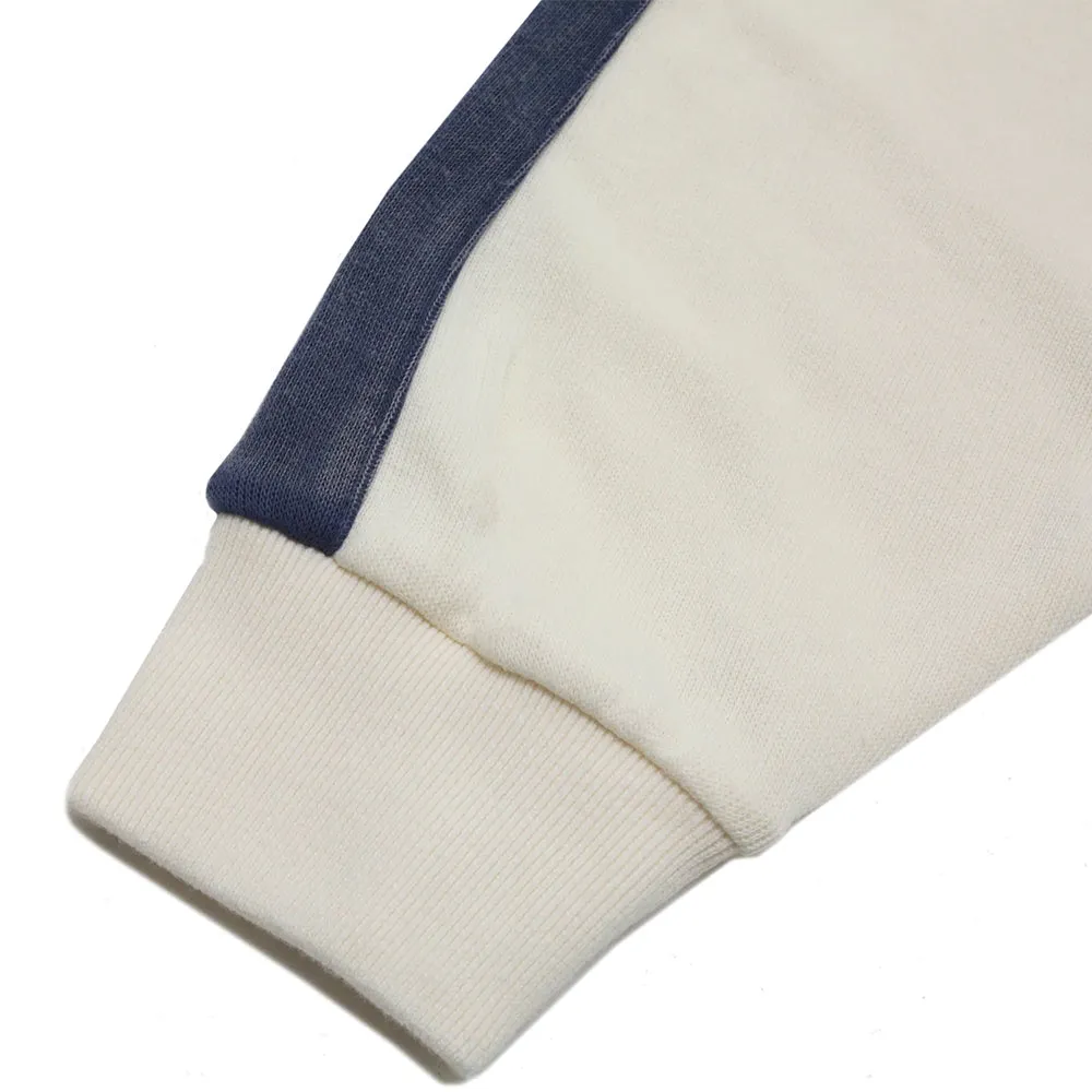 Yardsale Woven Phantasy Full-Zip Knit Cream