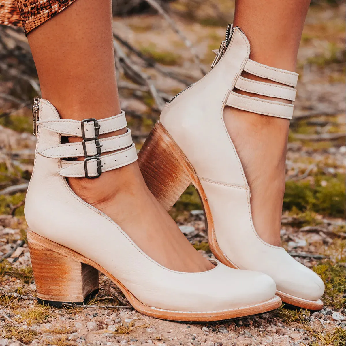Zamira™ | Vintage Strap Heels