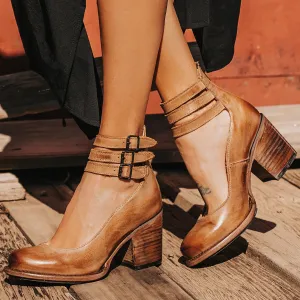 Zamira™ | Vintage Strap Heels