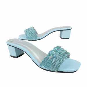 Zara Heels S42H - Baby Blue